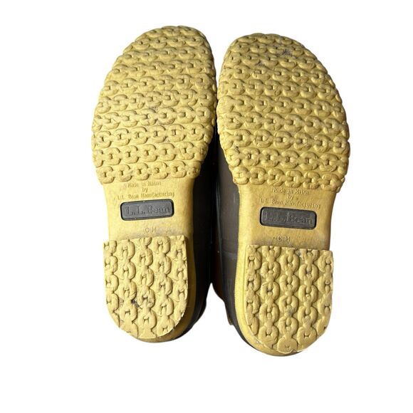 L.L. Bean 6" Bean Boots Duck Boots Leather Rubber Sole | 6M Women’s Made In USA - Picture 6 of 10